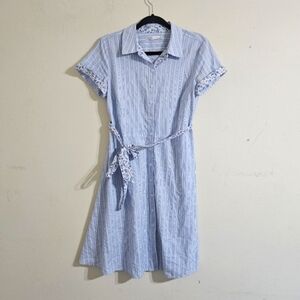 Croft & Barrow Pinstriped Dress